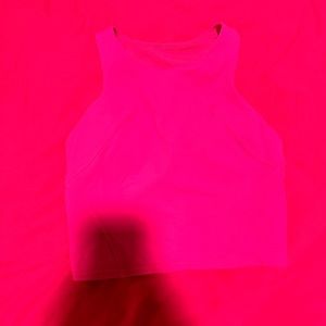 sonic pink lululemon tank top